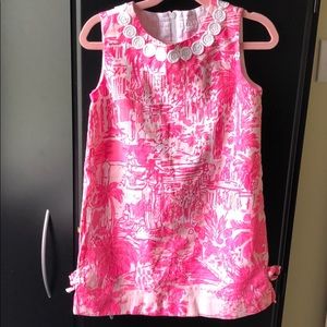 Lily Pulitzer Girls shift dress in sz 7